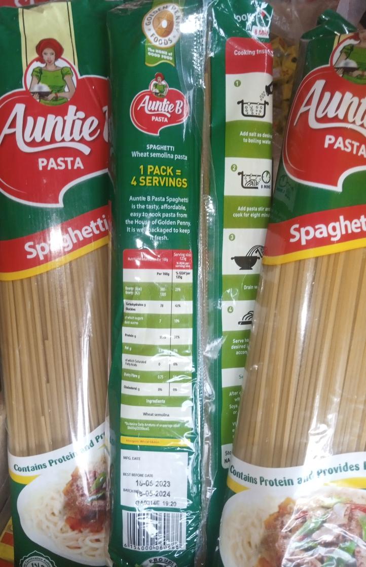 AUNTIE B PASTA