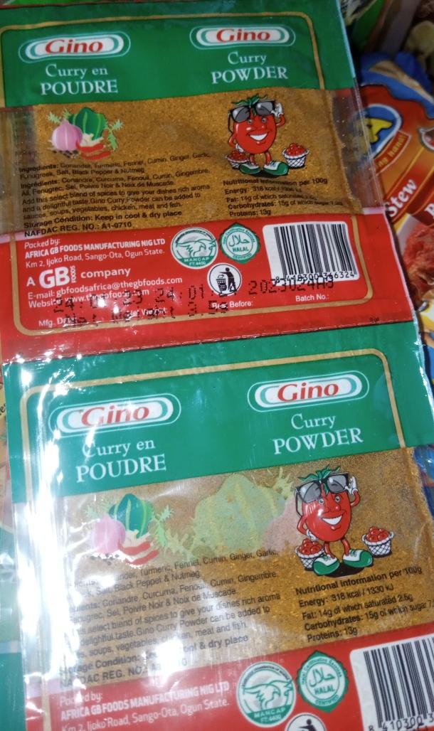 GINO CURRY (1 SACHET)