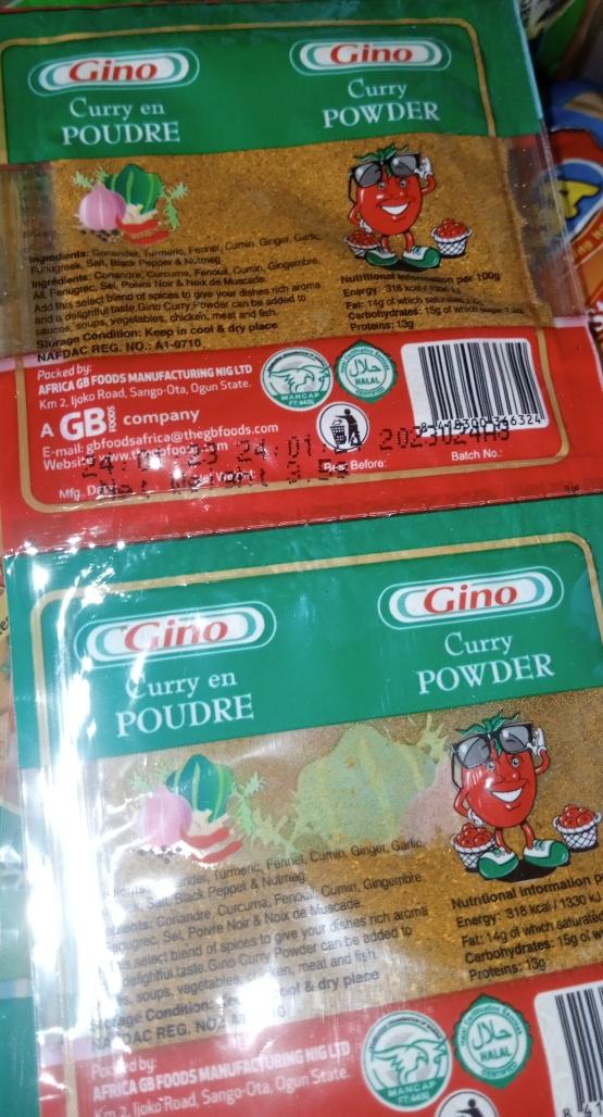 GINO CURRY (1 SACHET)