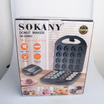 Houselin Mini Donut Maker Machine, Non-Stick, Makes 16 Doughnuts
