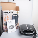 Houselin Mini Donut Maker Machine, Non-Stick, Makes 16 Doughnuts